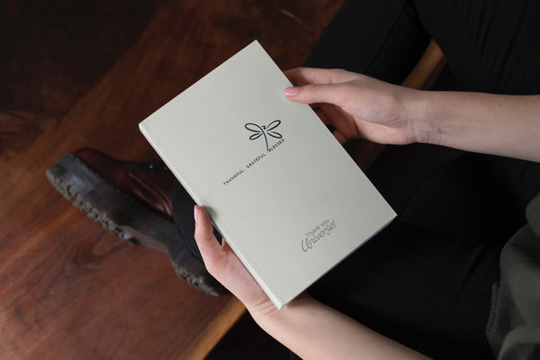 Minimalistic Gratitude Journal - Dragonfly