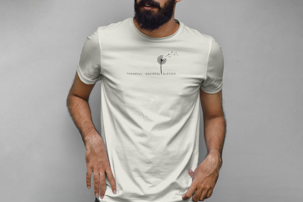 Minimalistic Gratitude Tees - Dandelion