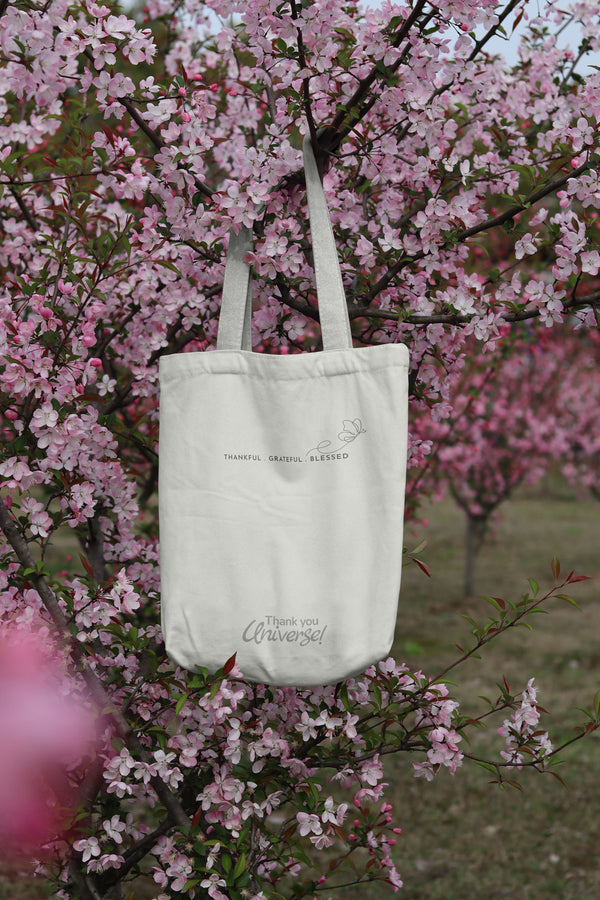 Minimalistic Gratitude Bag - Butterfly