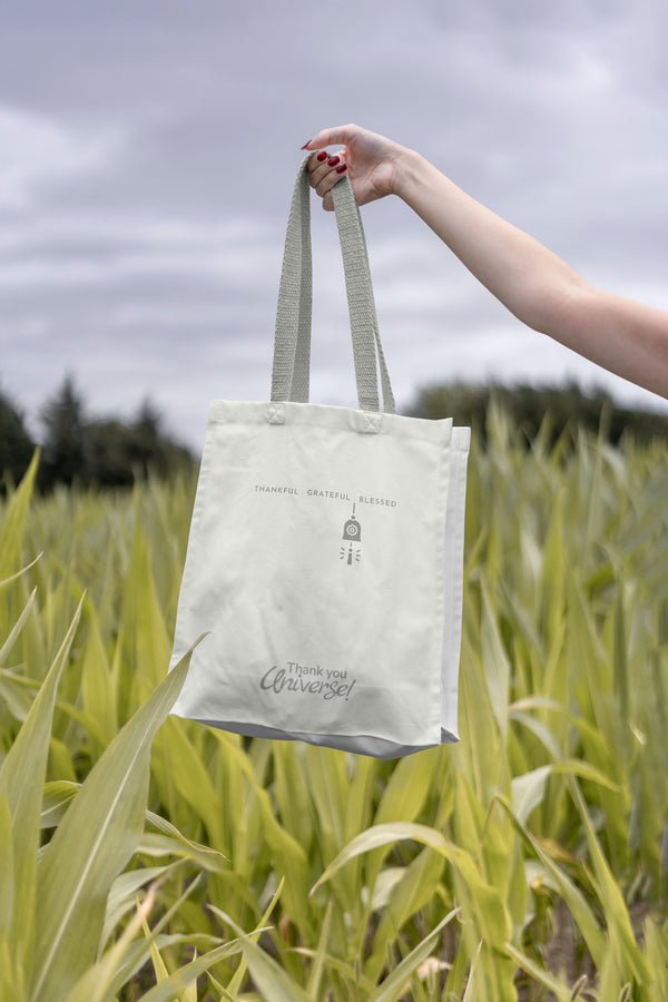 Minimalistic Gratitude Bag - Dreamcatcher